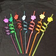 Silly paw straws