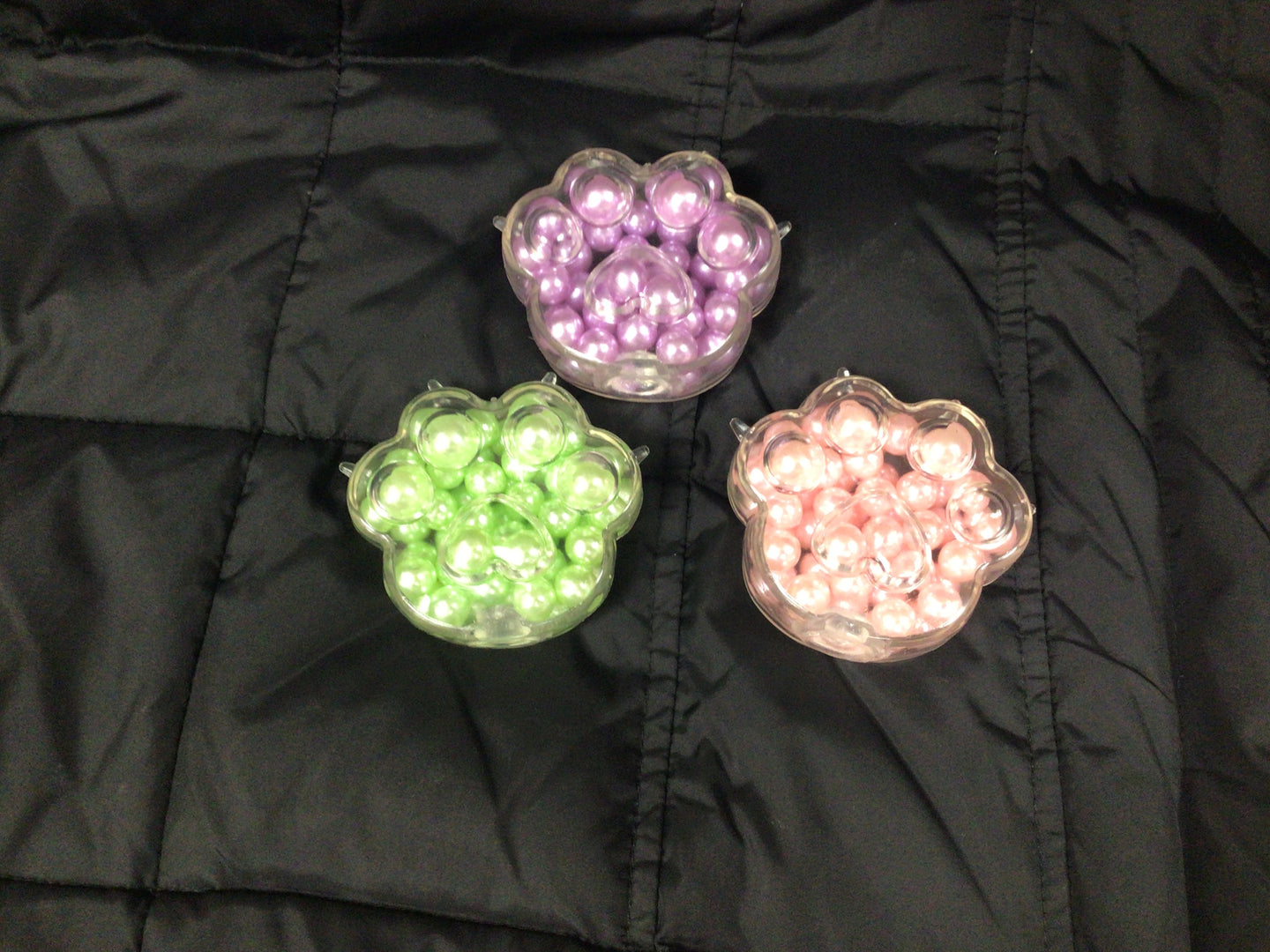 Paw print ASMR bead fidget