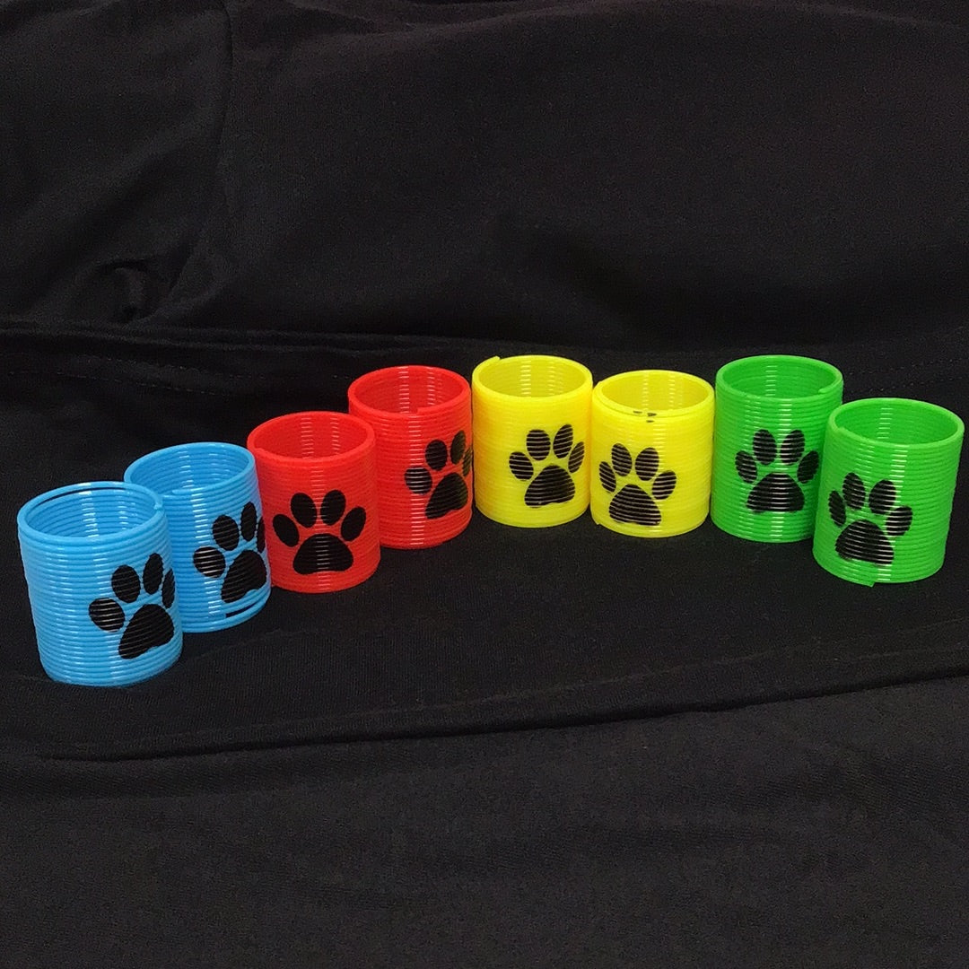 Slinky mini with paw print