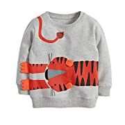 Youth sweater with tiger