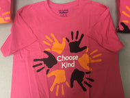 Choose Kind T-shirt- PINK