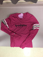 Juniors pink Holloway long sleeve shirt