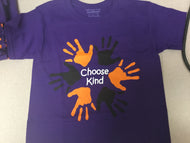 Choose Kind T-shirt- PURPLE
